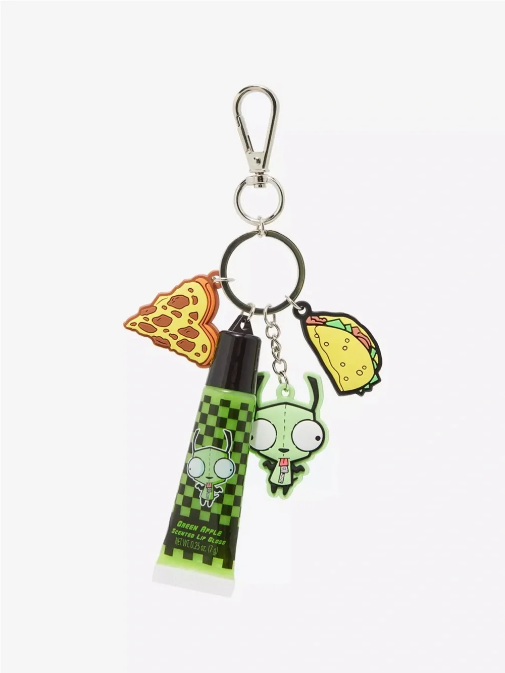 Invader Zim Lip Gloss Key Chain Set